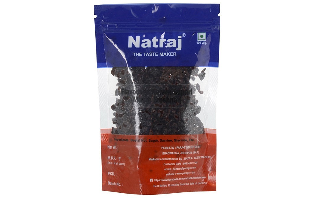 Natraj Flavoured Naram Supari (Mouth Freshner)   Pack  100 grams